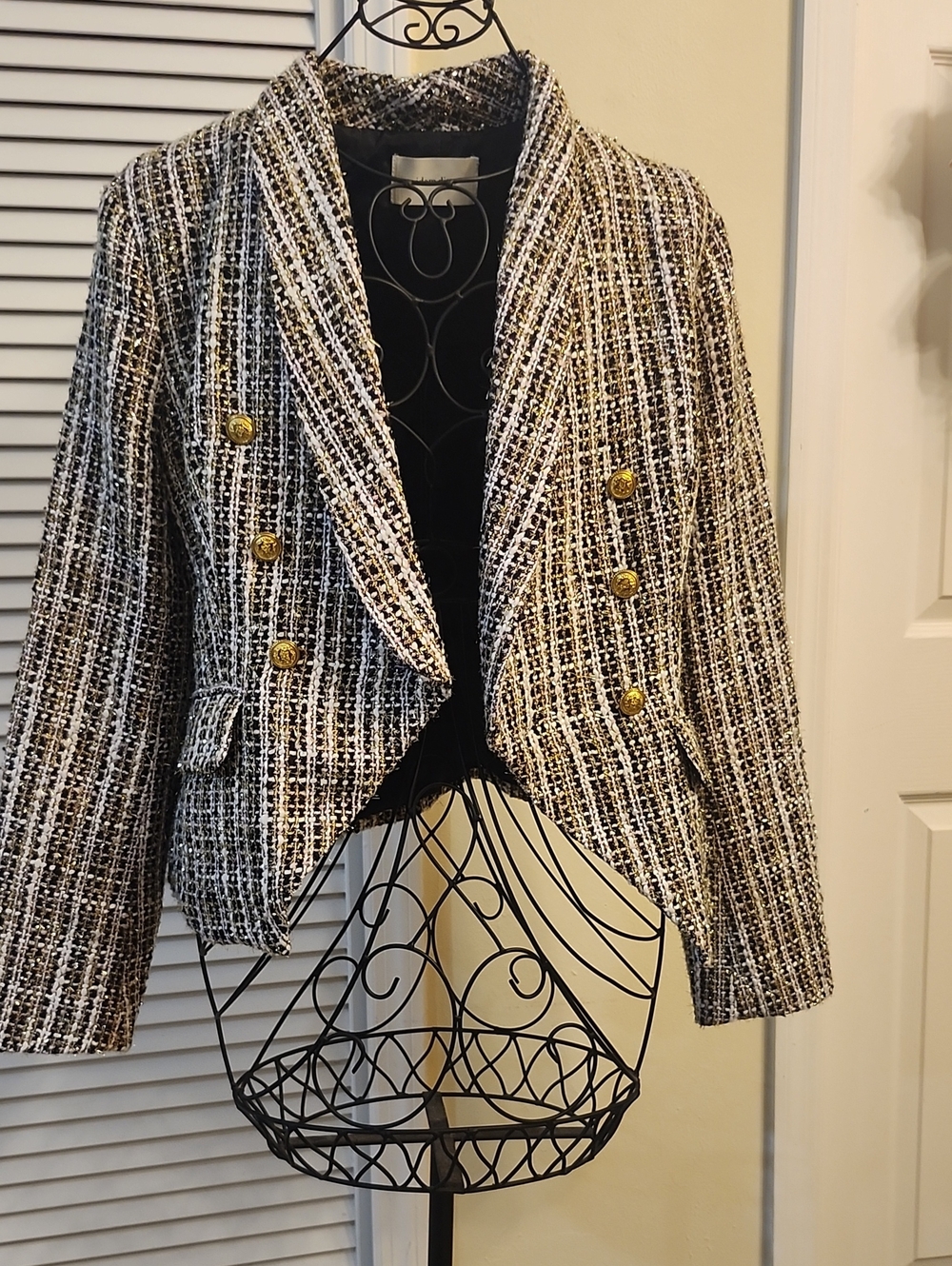 Idem Ditto Tweed Blazer